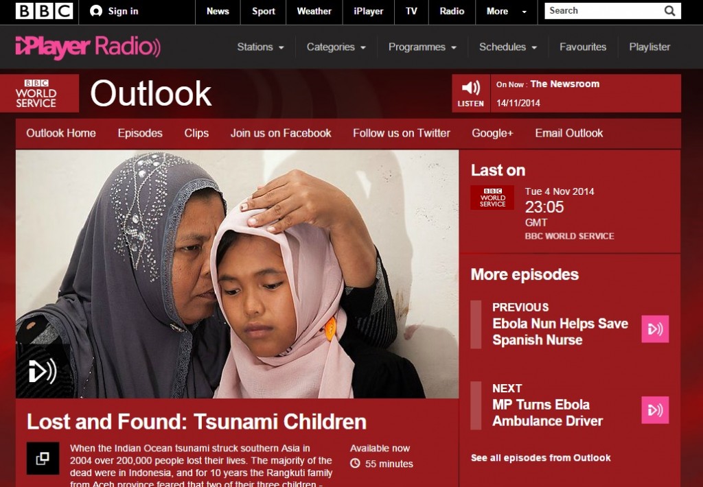 Chidara on BBC Outlook World Service