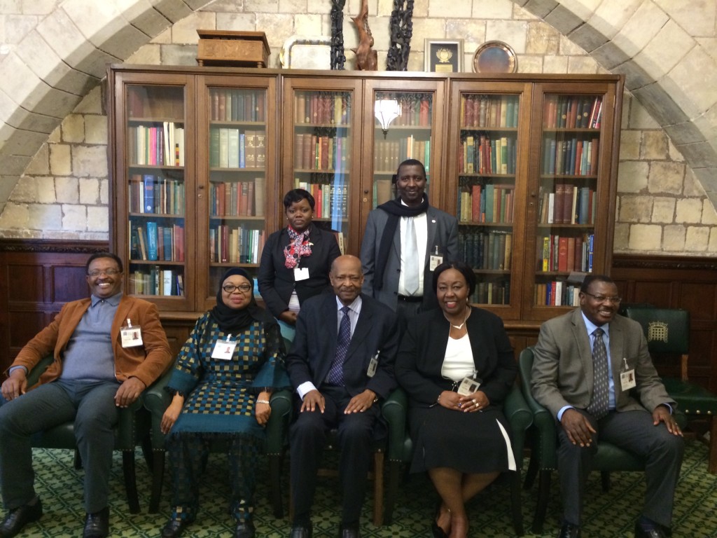 Delegation of Tanzanian MPs on a visit to London organised by the CPA; Rachael Cox