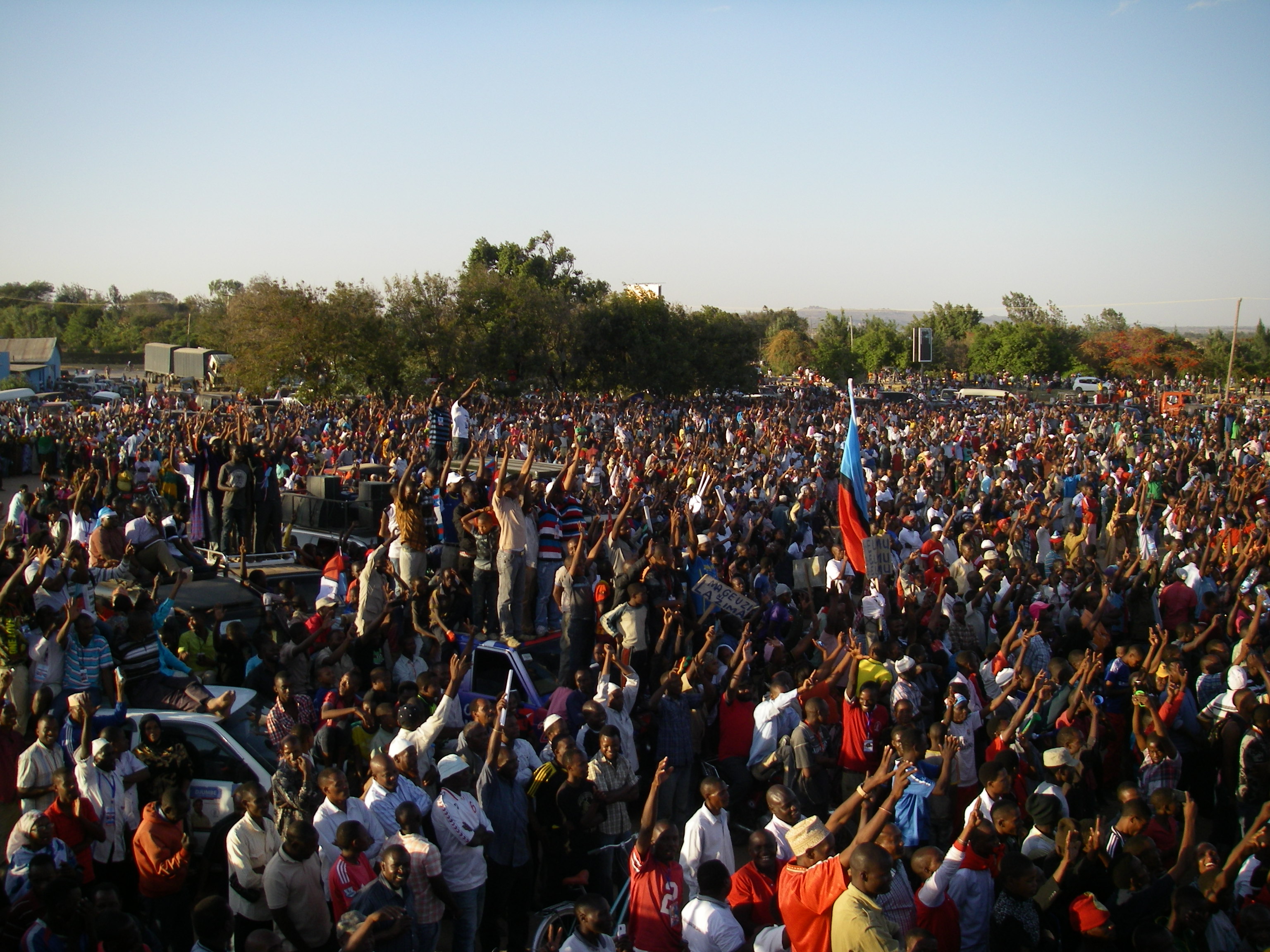 Lowassa rally by Michaela Collord