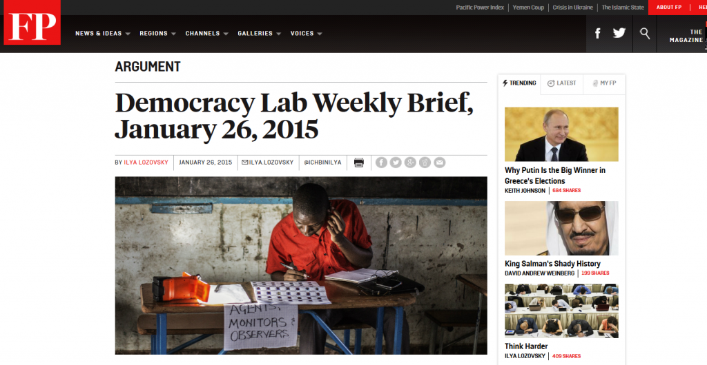 Foreign Policy's Democracy Lab features Africa Research Insitute's new publication 'Africa Debt Rising' by Paul Adams
