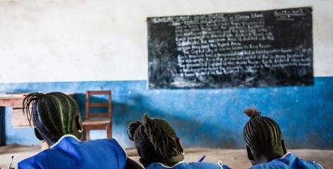 School girls in Sierra Leone