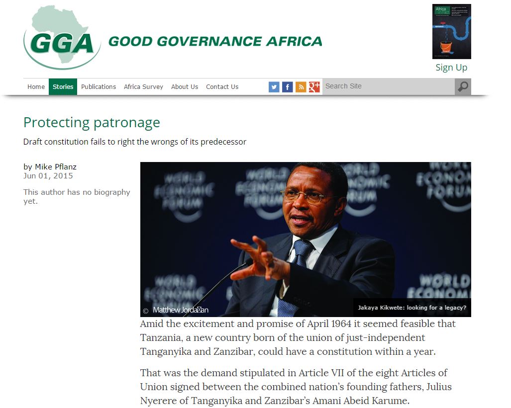 Good Governance Africa featurres Africa Research Institute's new publication 'Bank to the Future' by Paul Adams