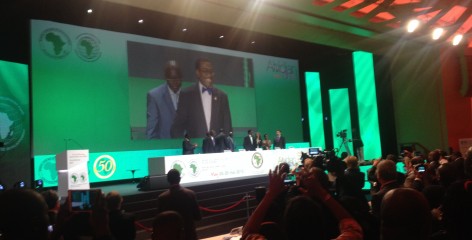 Akinwumi Adesina, Nigeria’s Minister for Agriculture and Rural Development, was elected to be the new president of the African Development Bank. at the annual meeting in Abidjan