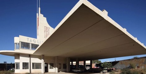 Edward Denison Fiat Tagliero building in Asmara Eritrea