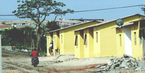 A house in Panguila, a resettlement for residents of Luanda's slums