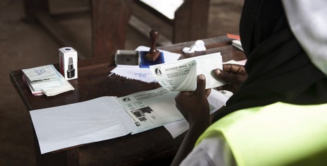 Ania Gruca photograph of Tanzania elections